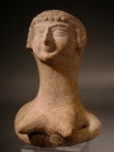 Israelite terracotta bust of the fertility goddess Astarte.